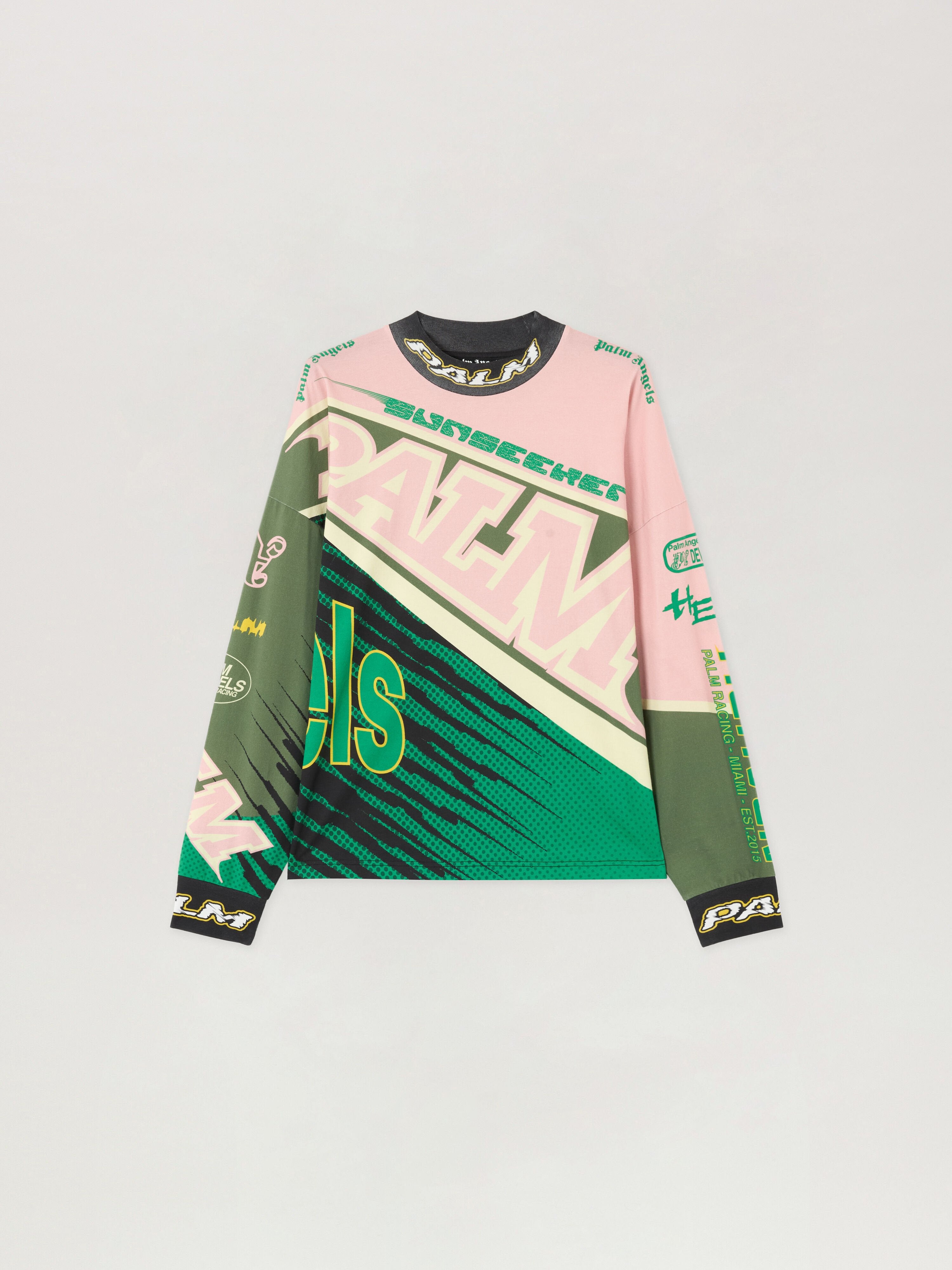 Racing Loose Long-Sleeved T-Shirt